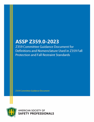 ASSP Z359.0-2023 Z359