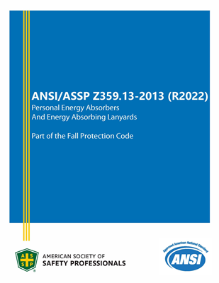 ANSI/ASSP Z359.13-2022