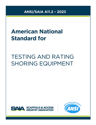 ANSI/SAIA A11.2-2023 - DIGITAL DOWNLOAD