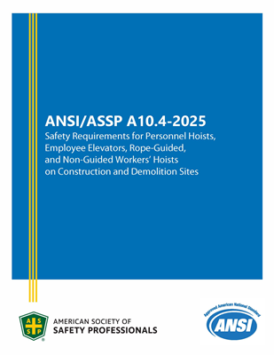 ANSI/ASSP A10.4-2025